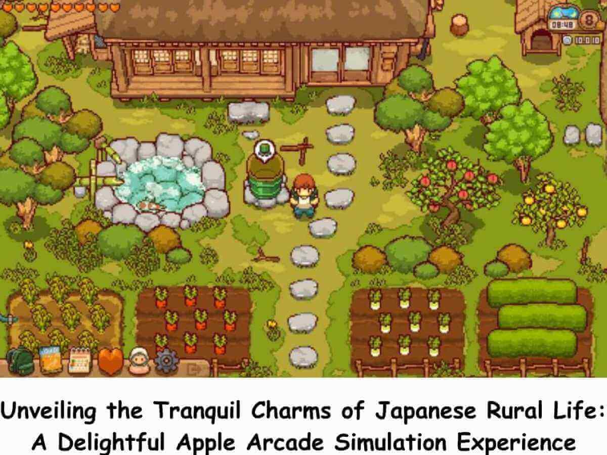 Unveiling the Tranquil Charms of Japanese Rural Life: A Delightful Apple Arcade Simulation Experience