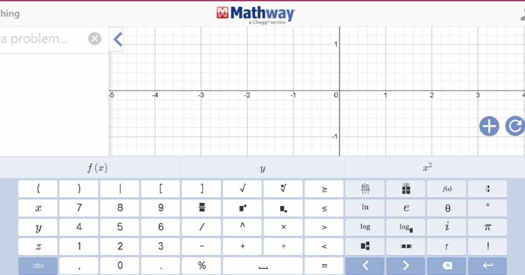 Mathway Graphing Calculator